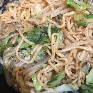 野菜焼きそばのオイスターソース